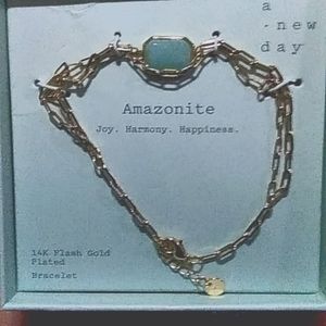 Amazonite bracelet